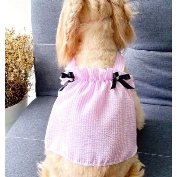 Pink Dog Pet Cat Small‎ Dress NWOT - Picture 1 of 6